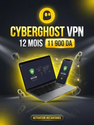 CyberGhost VPN 12 mois - BST PRO Algerie