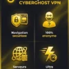 cyberghost_2_benefices CyberGhost VPN 12 mois - BST PRO Algerie - avantages