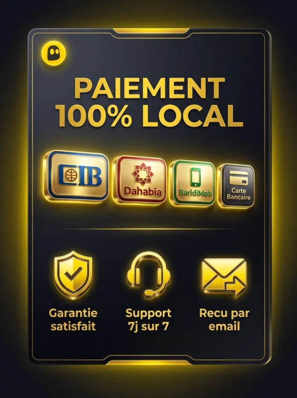 cyberghost_4_paiement CyberGhost VPN 12 mois - BST PRO Algerie - paiement local CIB Dahabia BaridiMob