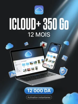 iCloud+ 350 Go 12 mois - BST PRO Algerie