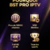 BST PRO Streaming TV TV et VOD illimite Algerie - avantages